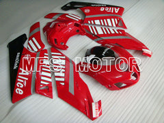 Ducati 749 / 999 2005-2006 Injection ABS Fairing - Alice - Red White - MFS4046