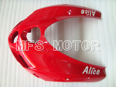 Ducati 749 / 999 2005-2006 Injection ABS Fairing - Alice - Red White - MFS4046