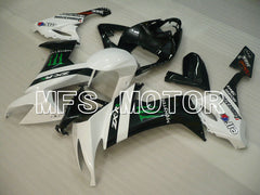 Kawasaki NINJA ZX10R 2008-2010 Injection ABS Fairing - Monster - Black White - MFS4048