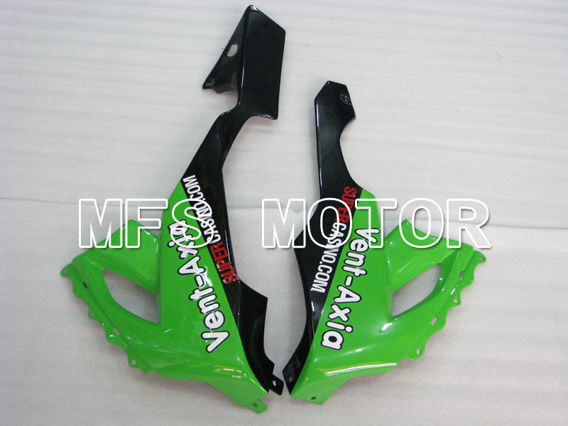 Carénage ABS injecté Kawasaki NINJA ZX10R 2008-2010 - Autres - Noir Vert - MFS4050