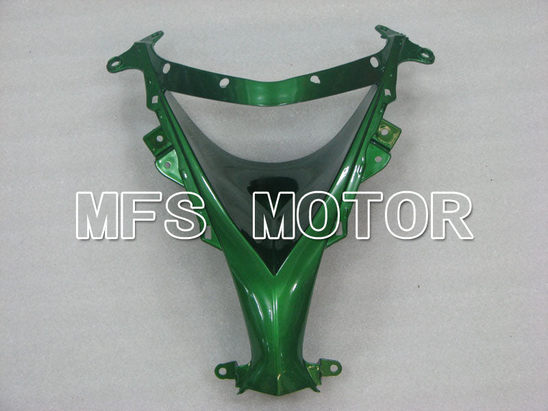 Kawasaki NINJA ZX10R 2008-2010 Injection ABS verkleidung - Flamme - Schwarz Grün - MFS4052