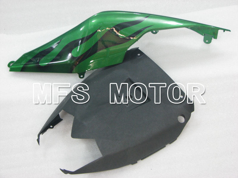 Kawasaki NINJA ZX10R 2008-2010 Injection ABS verkleidung - Flamme - Schwarz Grün - MFS4052