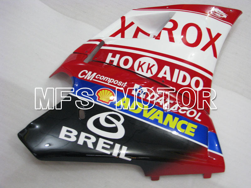 Carénage ABS injecté Ducati 916 1994-1998 - Xerox - Rouge Blanc - MFS4053