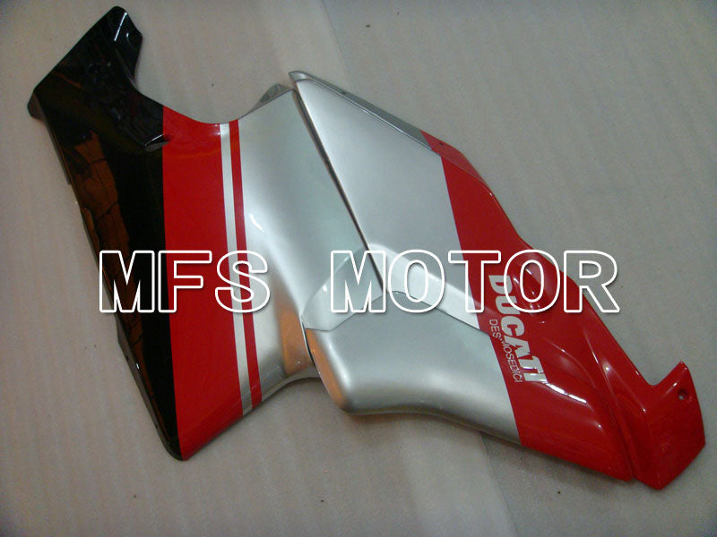 Carénage ABS injecté Ducati 749 / 999 2005-2006 - Style usine - Rouge argent - MFS4054