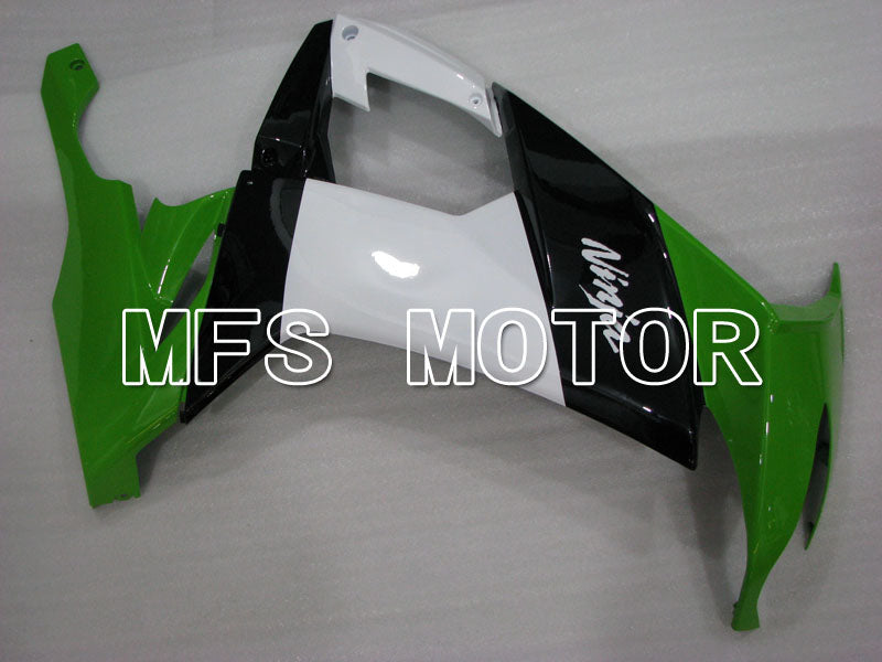 Kawasaki NINJA ZX10R 2008-2010 Injection ABS Fairing - Factory Style - Black Green White - MFS4055