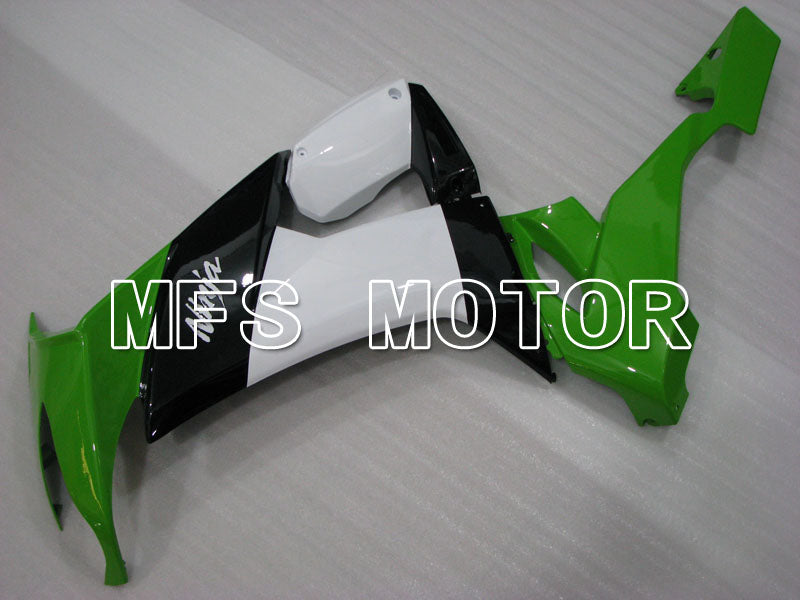 Kawasaki NINJA ZX10R 2008-2010 Injection ABS Fairing - Factory Style - Black Green White - MFS4055