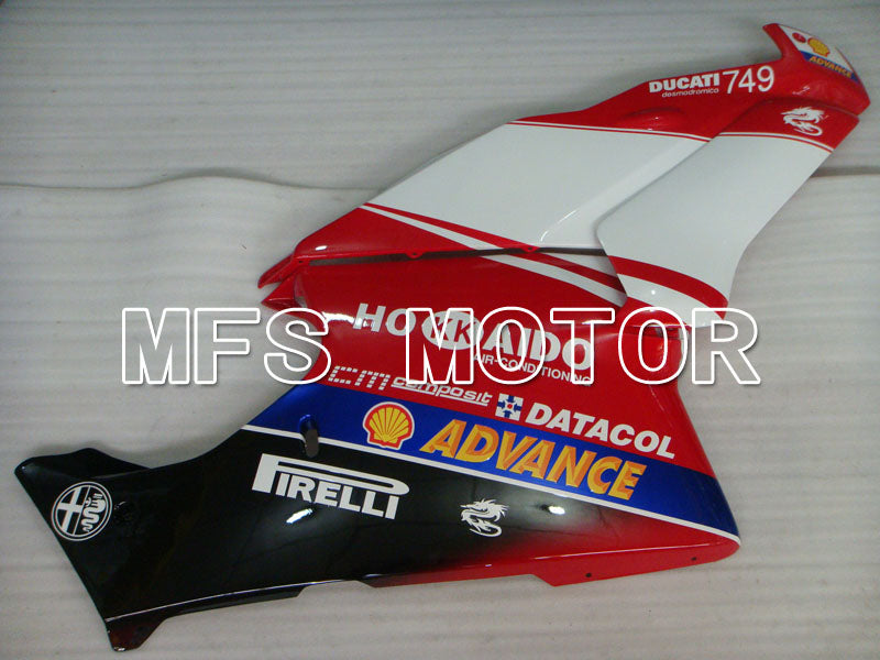 Ducati 749 / 999 2005-2006 Injection ABS Fairing - Others - Red White - MFS4067