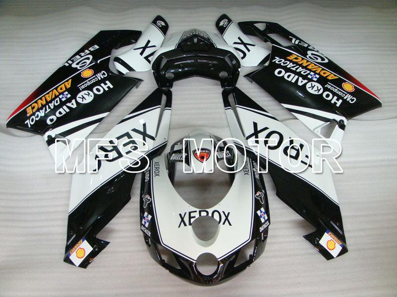 Ducati 749 / 999 2005-2006 Injection ABS Fairing - Xerox - Black White - MFS4069