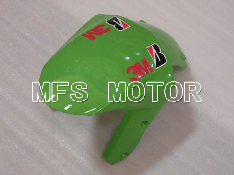 Carénage ABS injecté Kawasaki NINJA ZX10R 2008-2010 - Monster - Noir Vert - MFS4070