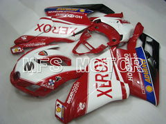 Ducati 749 / 999 2005-2006 Injection ABS Fairing - Xerox - Red White - MFS4072