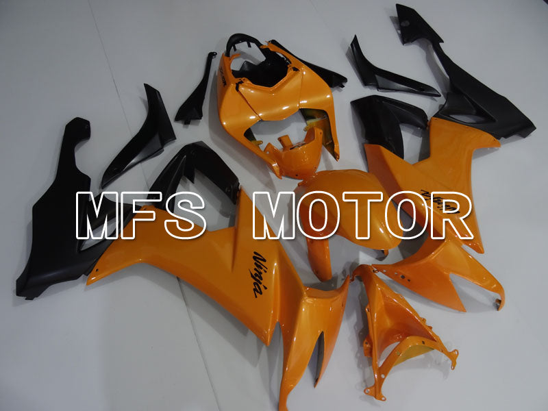 Carénage ABS injecté Kawasaki NINJA ZX10R 2008-2010 - Style usine - Noir Orange - MFS4075
