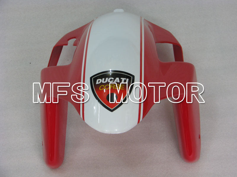 Ducati 749 / 999 2005-2006 Injection ABS Fairing - Factory Style - Red Silver White - MFS4079