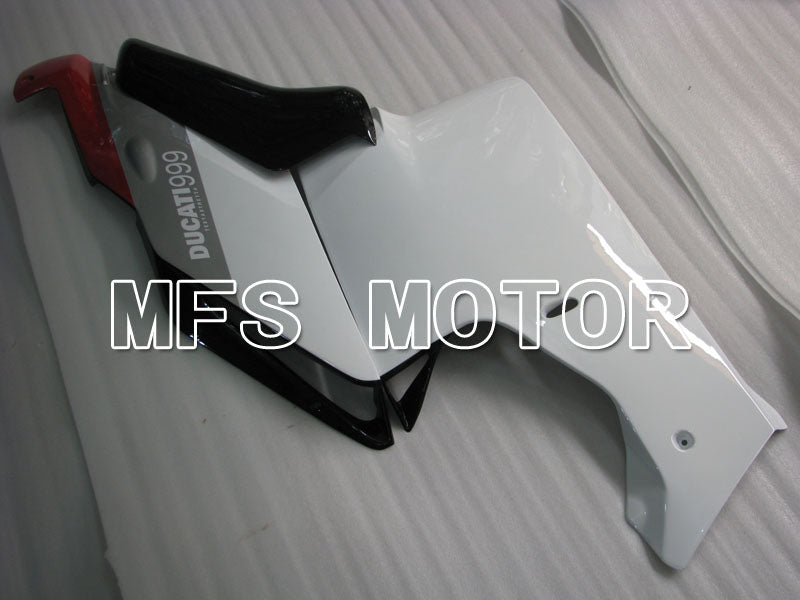 Ducati 749 / 999 2005-2006 Injection ABS Fairing - Factory Style - Red Silver White - MFS4079