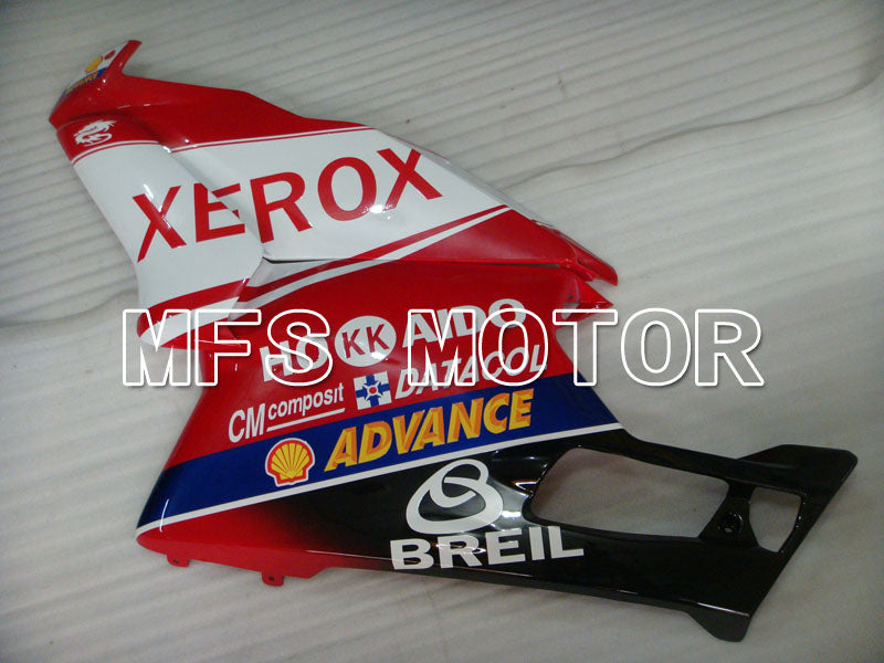 Ducati 749 / 999 2005-2006 Injection ABS Fairing - Xerox - Red White - MFS4081