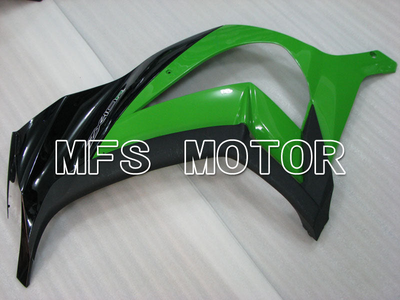 Kawasaki NINJA ZX10R 2011-2015 Injection ABS Fairing - Factory Style - Black Green - MFS4085