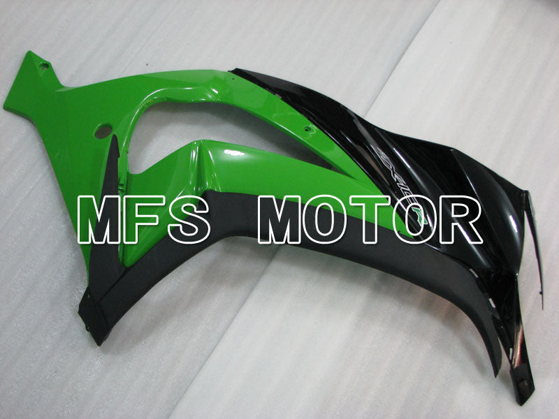 Kawasaki NINJA ZX10R 2011-2015 Injection ABS Fairing - Factory Style - Black Green - MFS4085