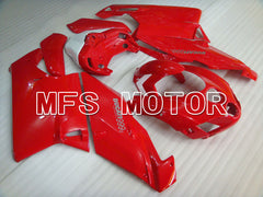 Ducati 749 / 999 2005-2006 Injection ABS verkleidung - Factory Style - Rot - MFS4086