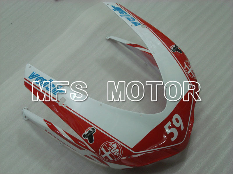 Ducati 848 / 1098 / 1198 2007-2011 Injection ABS Fairing - Xerox - Red White - MFS4092