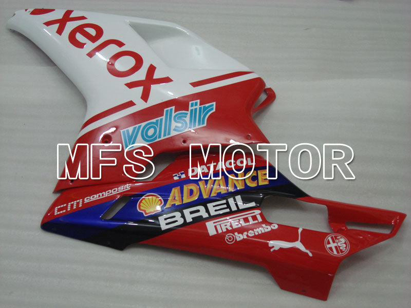 Ducati 848 / 1098 / 1198 2007-2011 Injection ABS Fairing - Xerox - Red White - MFS4092