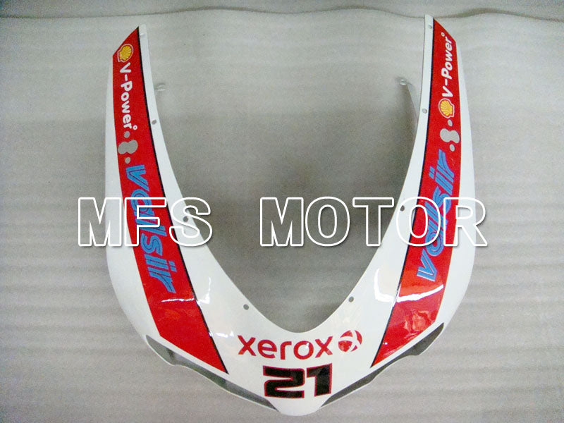 Ducati 848 / 1098 / 1198 2007-2011 Injection ABS Fairing - Xerox - Red White - MFS4098