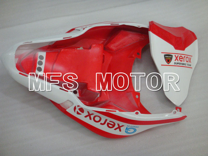 Ducati 848 / 1098 / 1198 2007-2011 Injection ABS Fairing - Xerox - Red White - MFS4099