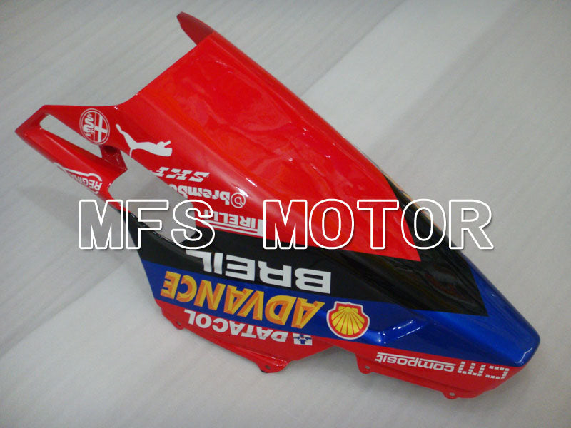 Ducati 848 / 1098 / 1198 2007-2011 Injection ABS Fairing - Xerox - Red White - MFS4099