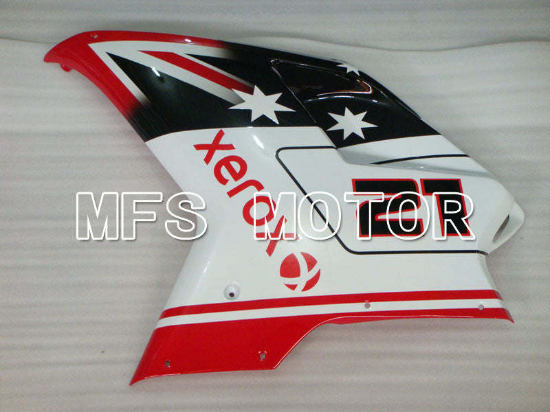 Ducati 848 / 1098 / 1198 2007-2011 Injection ABS Fairing - Xerox - Red White - MFS4103
