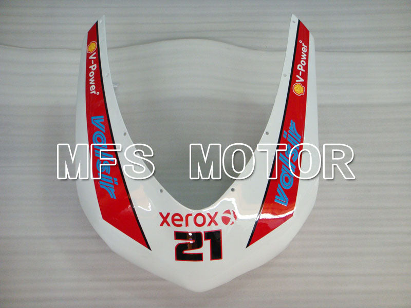 Ducati 848 / 1098 / 1198 2007-2011 Injection ABS Fairing - Xerox - Red White - MFS4103
