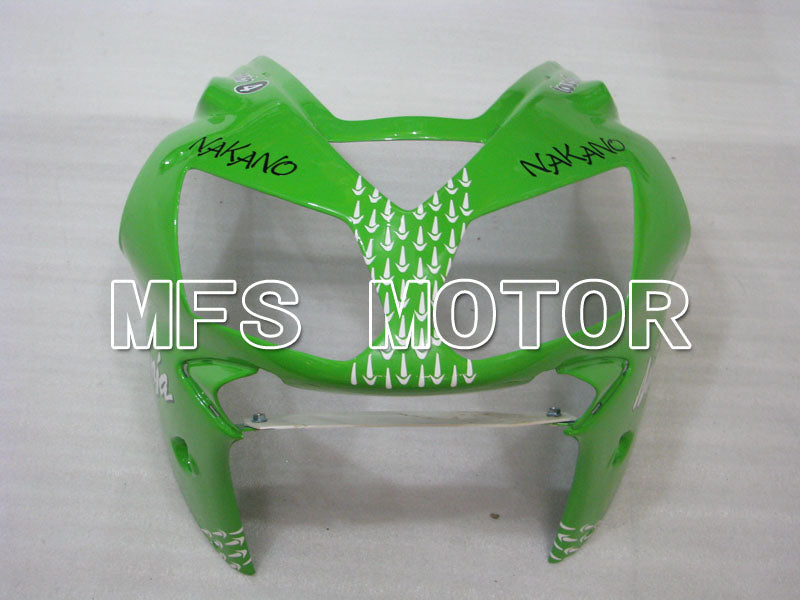 Carénage ABS injecté Kawasaki NINJA ZX12R 2002-2005 - Style usine - Noir Vert - MFS4112