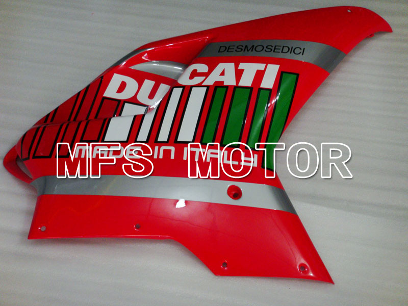 Ducati 848 / 1098 / 1198 2007-2011 Injection ABS Fairing - Alice - Red Black - MFS4113