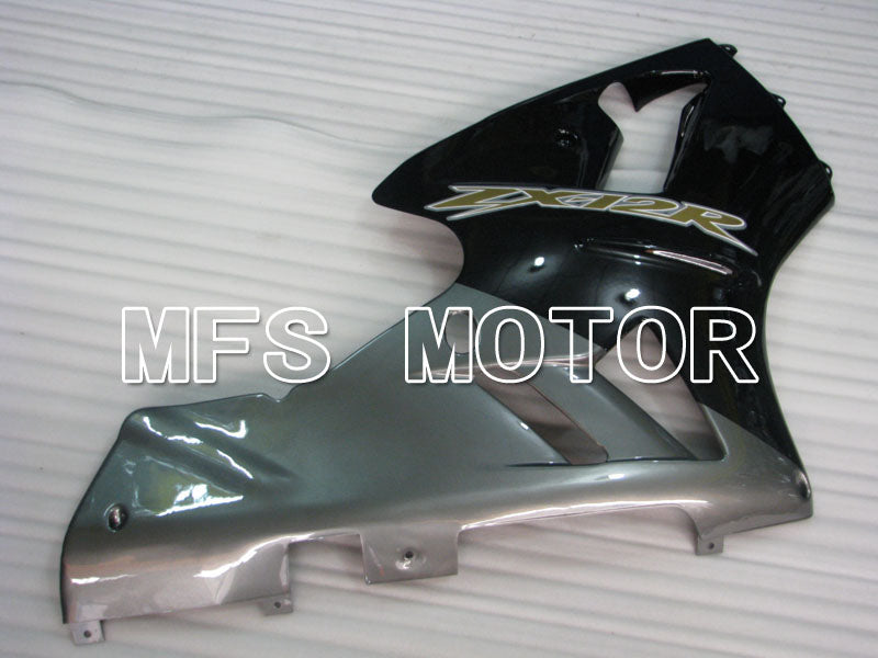 Carénage ABS injecté Kawasaki NINJA ZX12R 2002-2005 - Style usine - Noir Gris - MFS4115