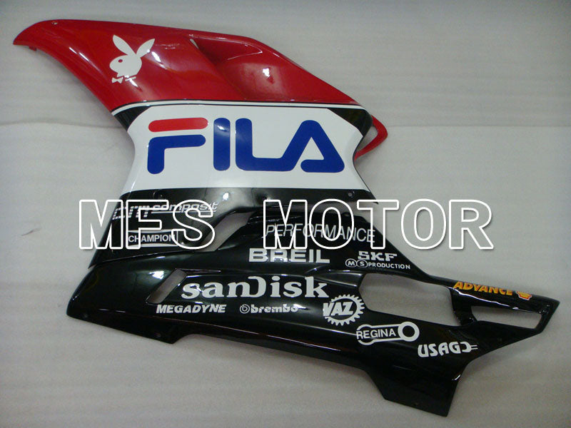 Ducati 848 / 1098 / 1198 2007-2011 Injection ABS Fairing - FILA - Red Black - MFS4119