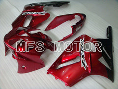 Carénage ABS injecté Kawasaki NINJA ZX12R 2002-2005 - Style usine - Couleur vin rouge - MFS4120