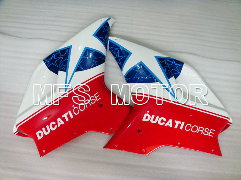 Ducati 848 / 1098 / 1198 2007-2011 Injection ABS Fairing - Others - Red White - MFS4126