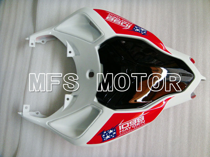 Ducati 848 / 1098 / 1198 2007-2011 Injection ABS Fairing - Others - Red White - MFS4126