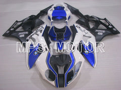 BMW S1000RR 2009-2014 Injection ABS Fairing - Factory Style - Black White Blue - MFS4157