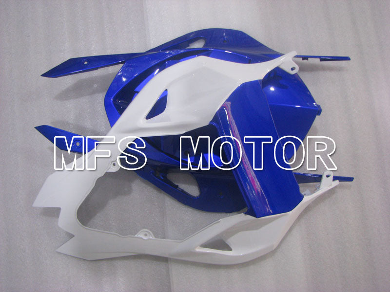 BMW S1000RR 2009-2014 Injection ABS Fairing - Factory Style - Black White Blue - MFS4157