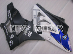 BMW S1000RR 2009-2014 Injection ABS Fairing - Factory Style - Black White Blue - MFS4157