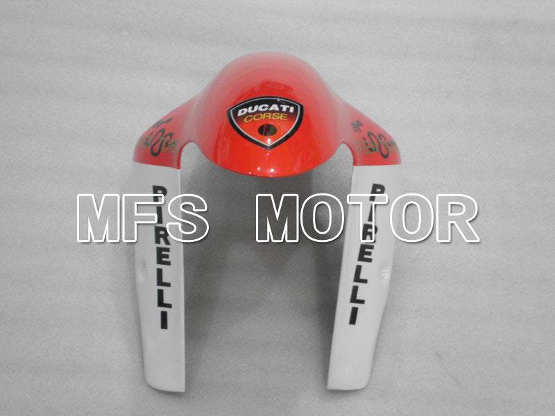 Ducati 848 / 1098 / 1198 2007-2011 Injection ABS Fairing - Unibat - Pink White - MFS4130