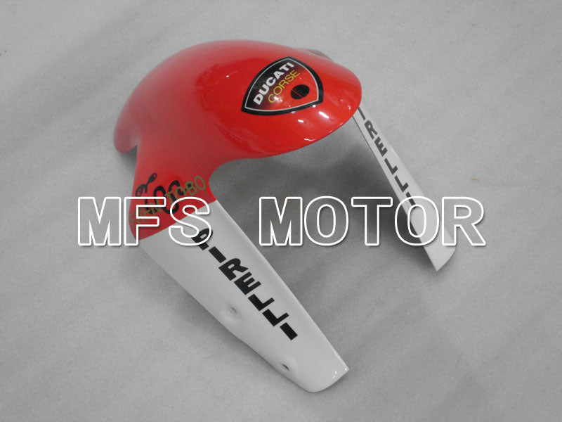 Ducati 848 / 1098 / 1198 2007-2011 Injection ABS Fairing - Unibat - Pink White - MFS4130