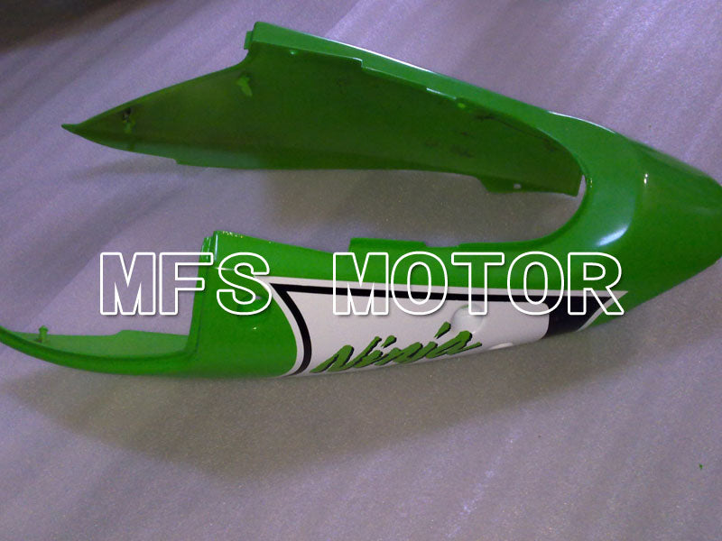 Carénage ABS injecté Kawasaki NINJA ZX12R 2002-2005 - Style usine - Noir Vert Blanc - MFS4131