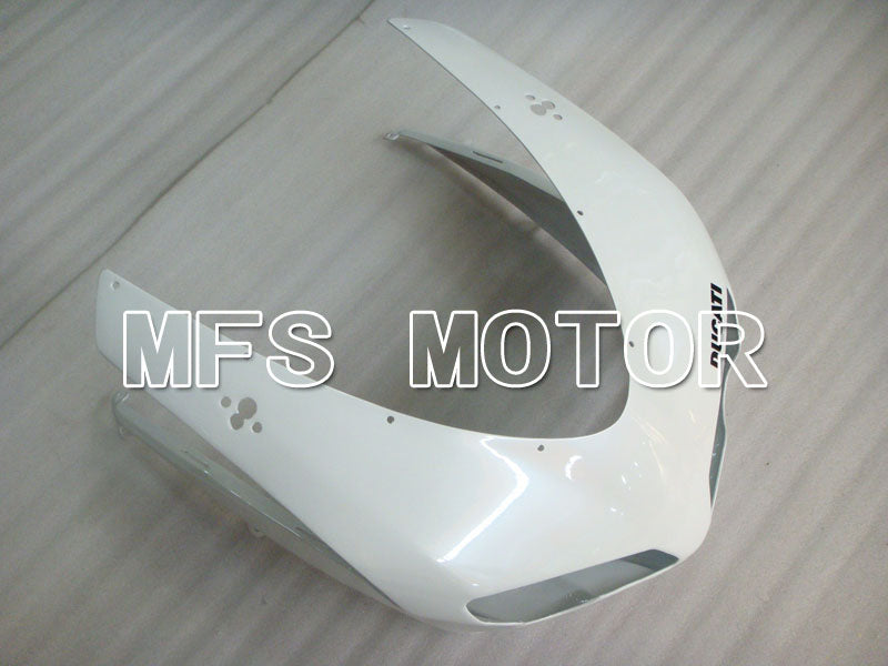 Ducati 848 / 1098 / 1198 2007-2011 Injection ABS Fairing - Factory Style - Black White - MFS4138