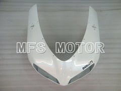 Ducati 848 / 1098 / 1198 2007-2011 Injection ABS Fairing - Factory Style - Black White - MFS4138