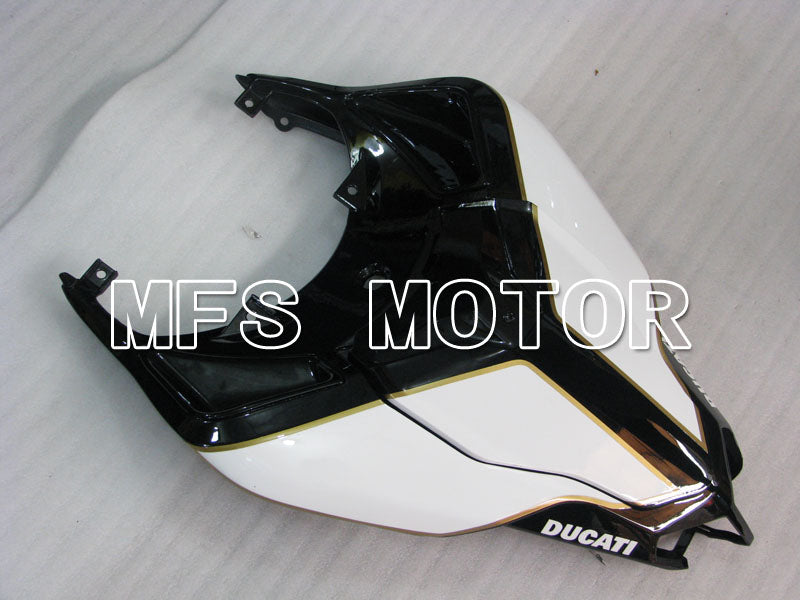Ducati 848 / 1098 / 1198 2007-2011 Injection ABS Fairing - Factory Style - Black White - MFS4142