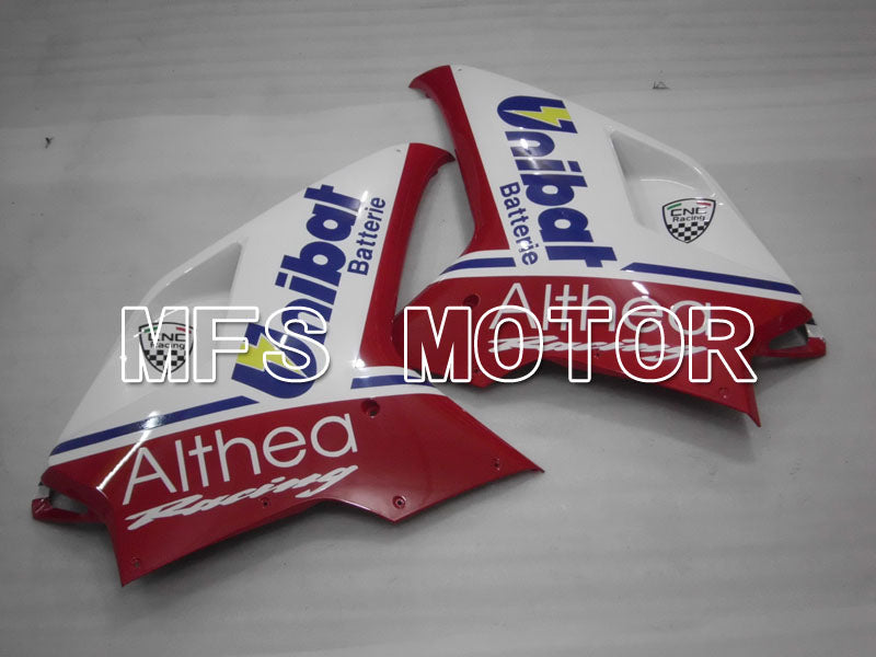 Ducati 848 / 1098 / 1198 2007-2011 Injection ABS Fairing - Unibat - Red White - MFS4145