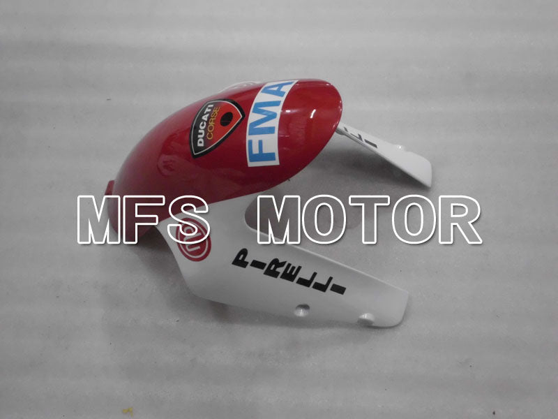 Ducati 848 / 1098 / 1198 2007-2011 Injection ABS Fairing - Unibat - Red White - MFS4145