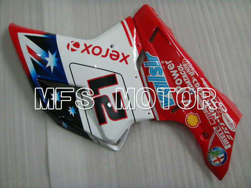 Ducati 848 / 1098 / 1198 2007-2011 Injection ABS Fairing - Xerox - Red White - MFS4146
