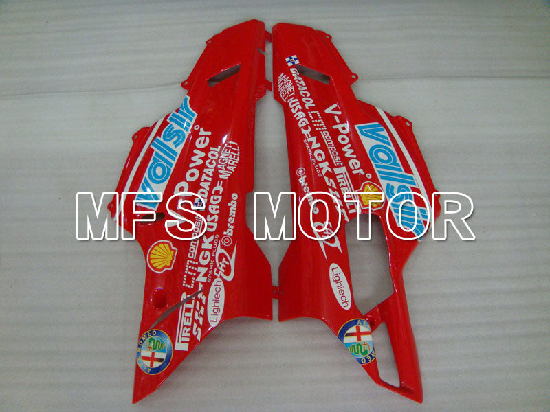 Ducati 848 / 1098 / 1198 2007-2011 Injection ABS Fairing - Xerox - Red White - MFS4146