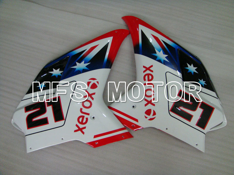 Ducati 848 / 1098 / 1198 2007-2011 Injection ABS Fairing - Xerox - Red White - MFS4146