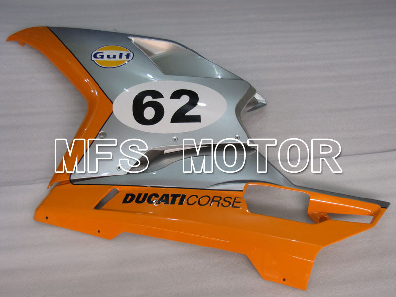 Ducati 848 / 1098 / 1198 2007-2011 Injection ABS Fairing - Gulf - Orange Silver - MFS4149